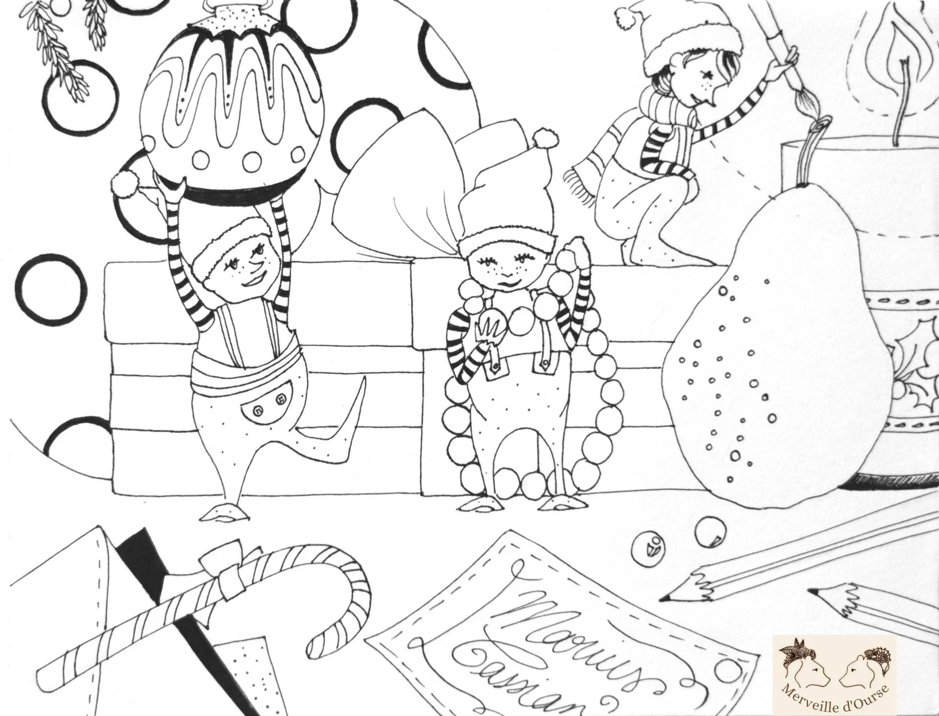 Les lutins au travail