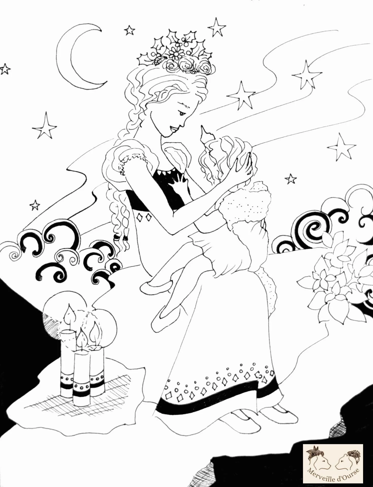 Tiffany sous la protection de sainte lucie